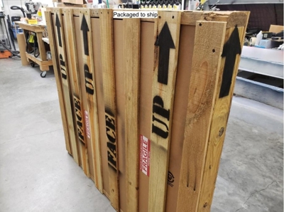 Custom Logo Fabrication - NASA Project Photo